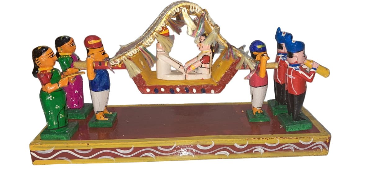 Traditional Kondapalli Pelli Pallaki