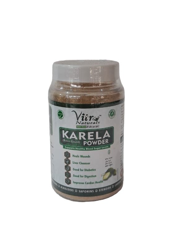 Vitro Naturals Karela Powder (100gms) - ECOBASKETINDIA