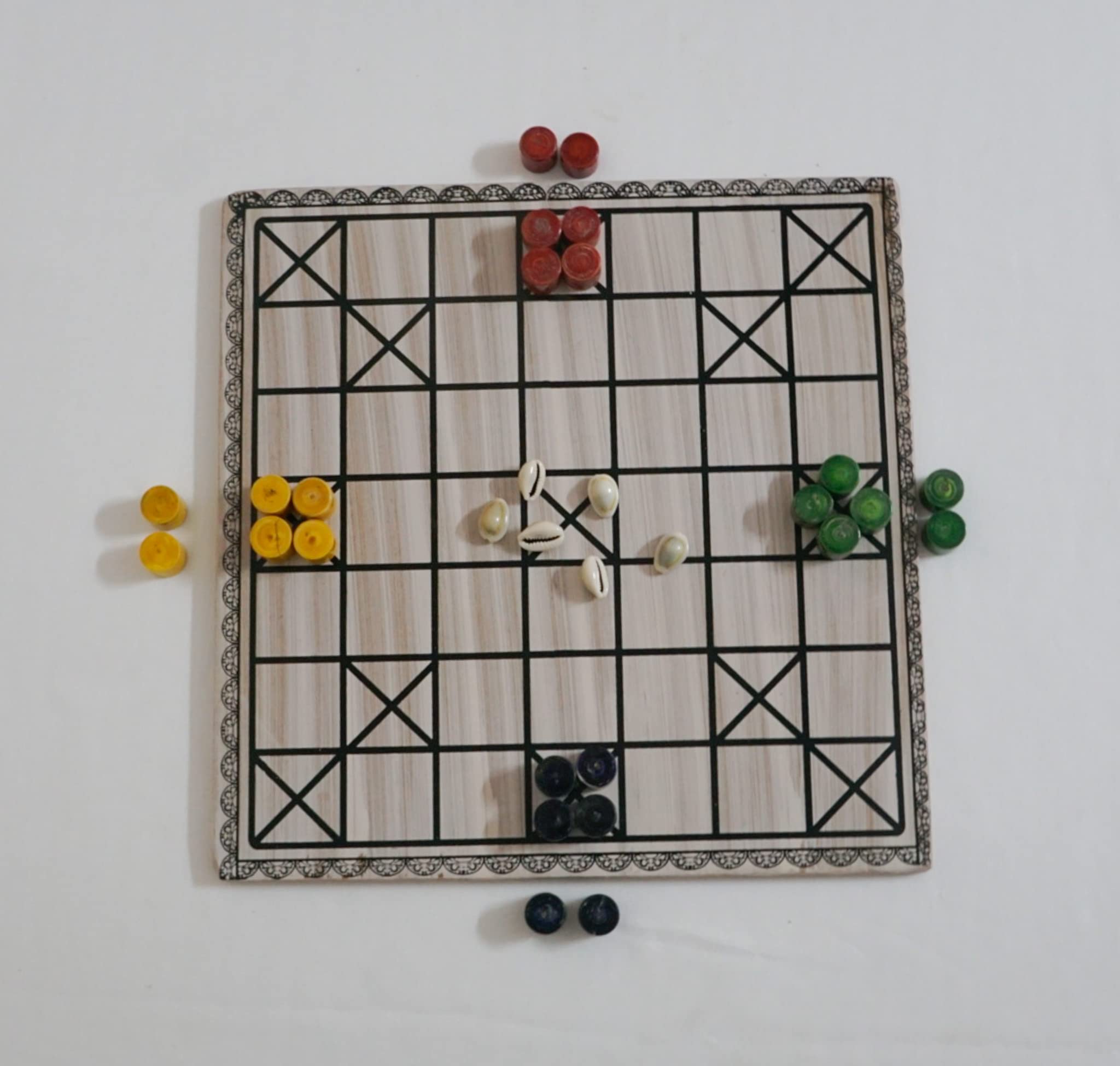 WODDEN ASHTACHAMMA GAME - ECOBASKETINDIA