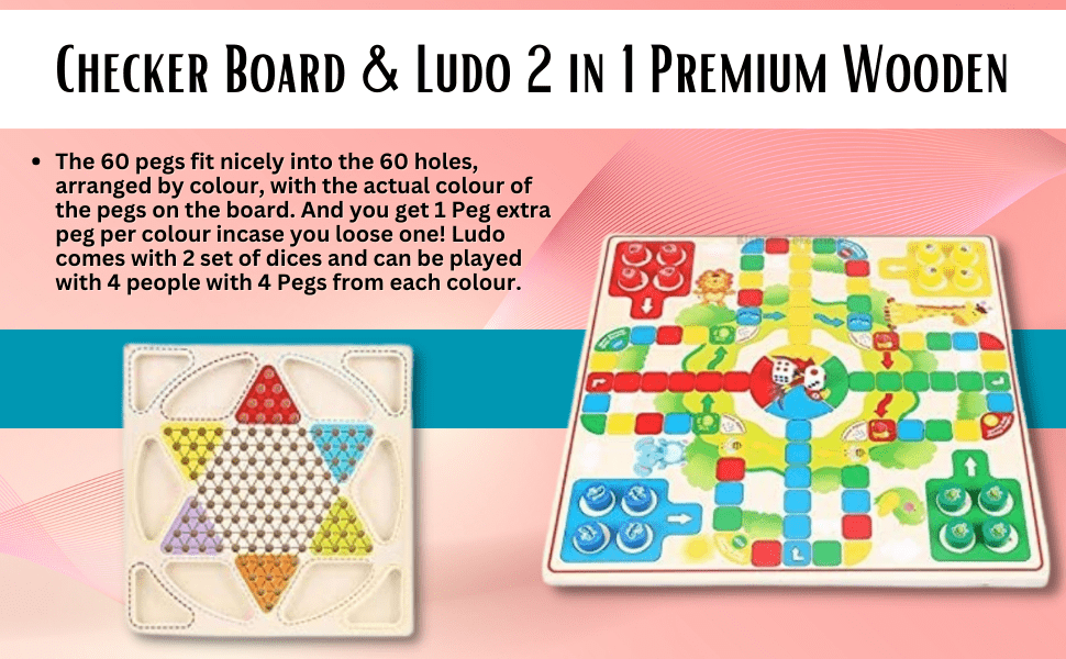 WODDEN CHINESE CHECKER - ECOBASKETINDIA