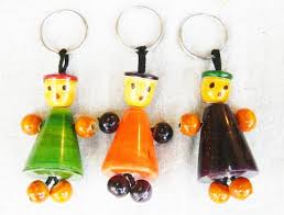 WODDEN KEY CHAINS - ECOBASKETINDIA