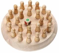 WODDEN MEMORY CHESS - ECOBASKETINDIA