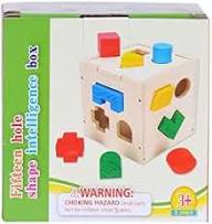 WOODEN MULTIFUNTIONAL INTELLIGENCE BOX - ECOBASKETINDIA