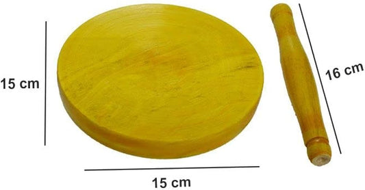 Wooden Baby Chapathi Base - ECOBASKETINDIA