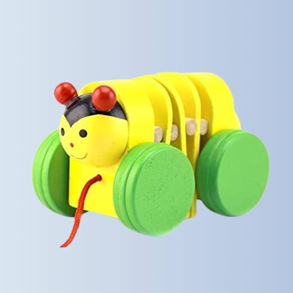 Wooden Caterpillar - ECOBASKETINDIA