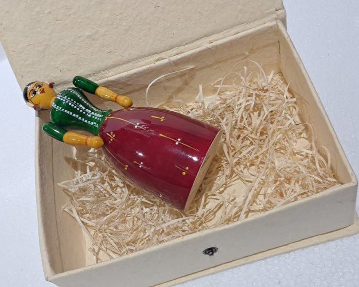 Wooden Doll - ECOBASKETINDIA