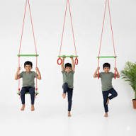 Wooden Trapeze Bar ( up to 50kgs) - ECOBASKETINDIA