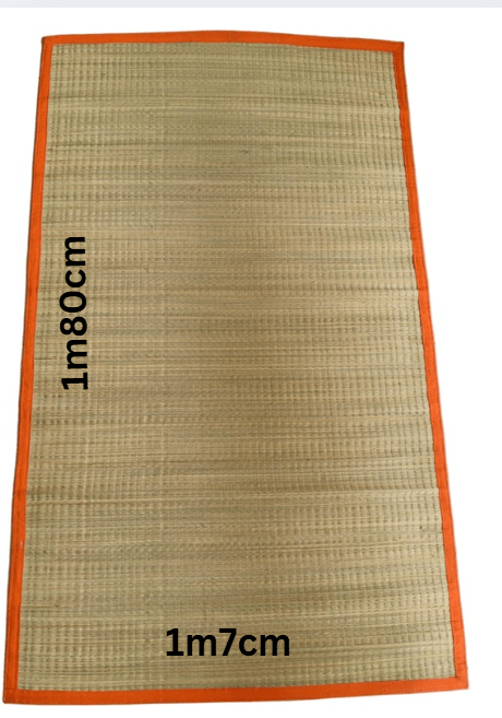 Zari plain mat - ECOBASKETINDIA