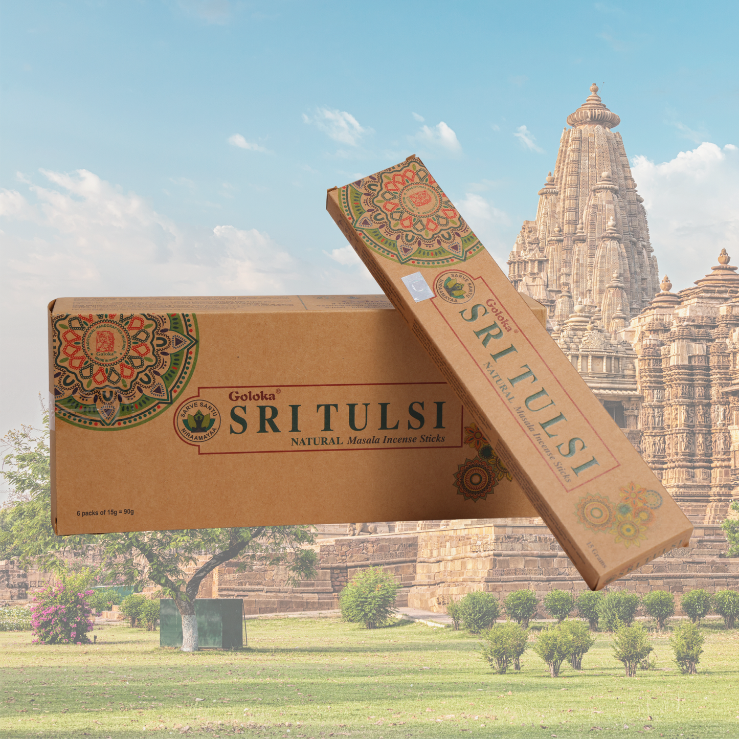 Goloka Sri Tulsi Incense Sticks
