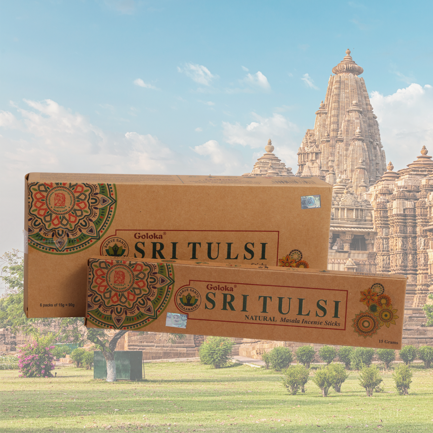 Goloka Sri Tulsi Incense Sticks