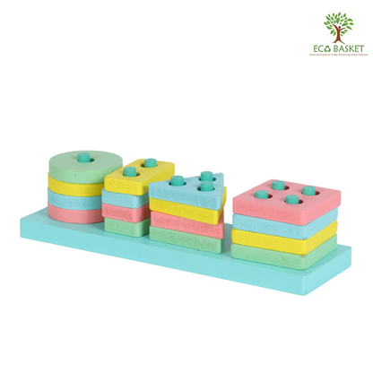 Wooden Shapes Box Rectangle