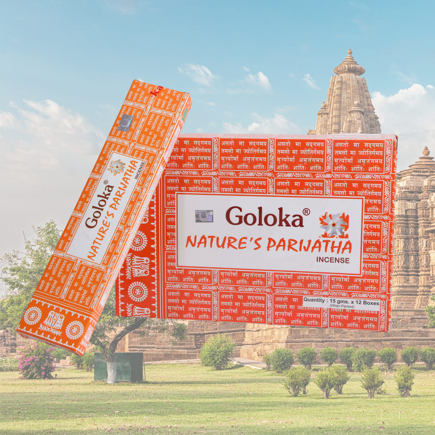 Goloka Parijatha Nest Incense Sticks - 1 Set