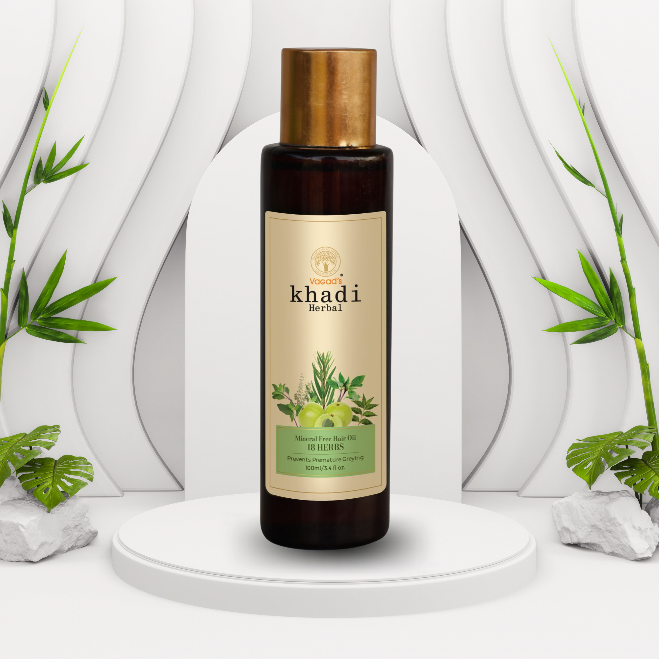 Pure 18-Herbs Mineral Free Hair Oil