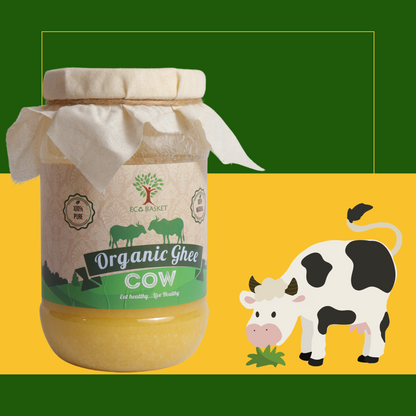 ORGANIC COW GHEE - 250 GM