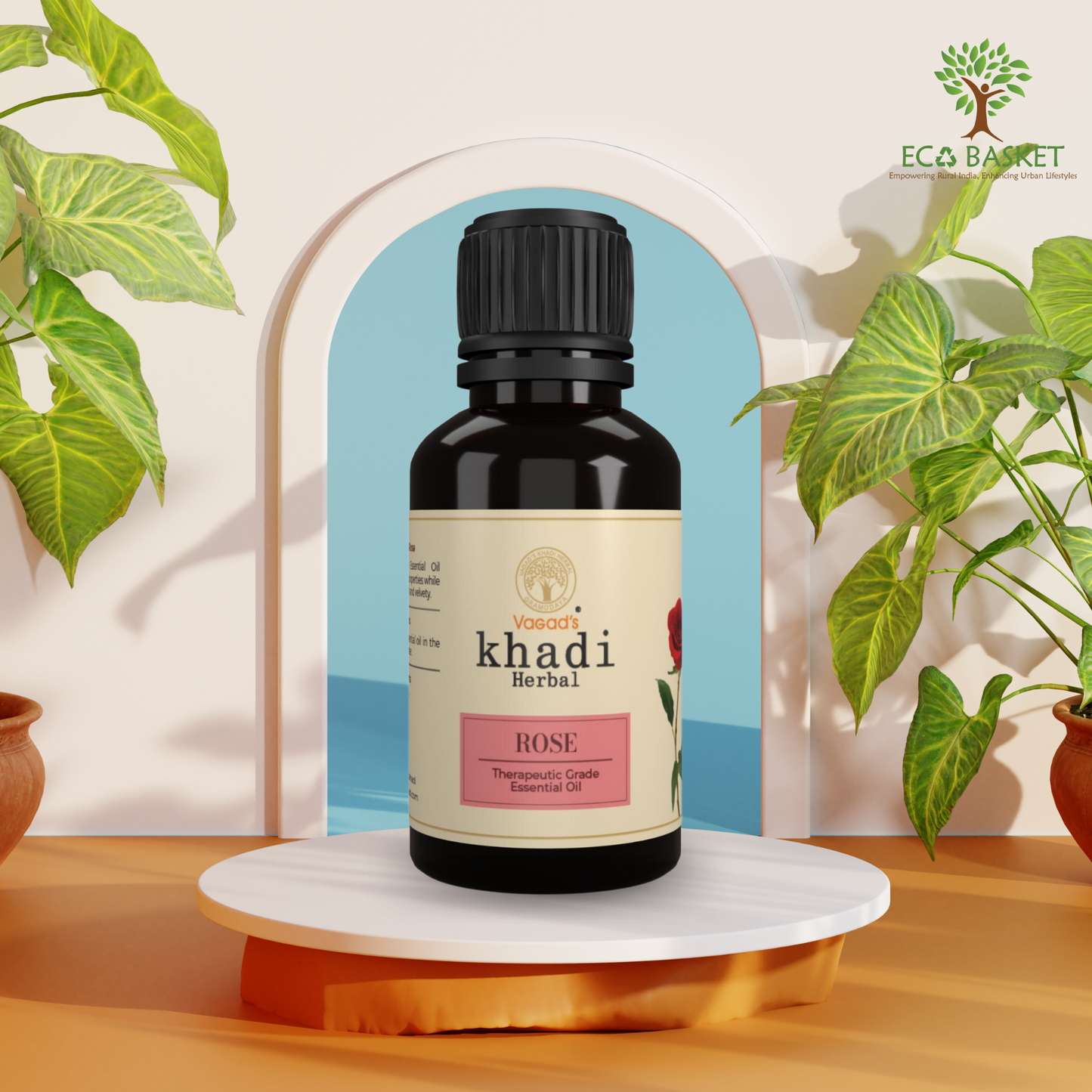 Pure 100% Rose Essential Oil 15 ml