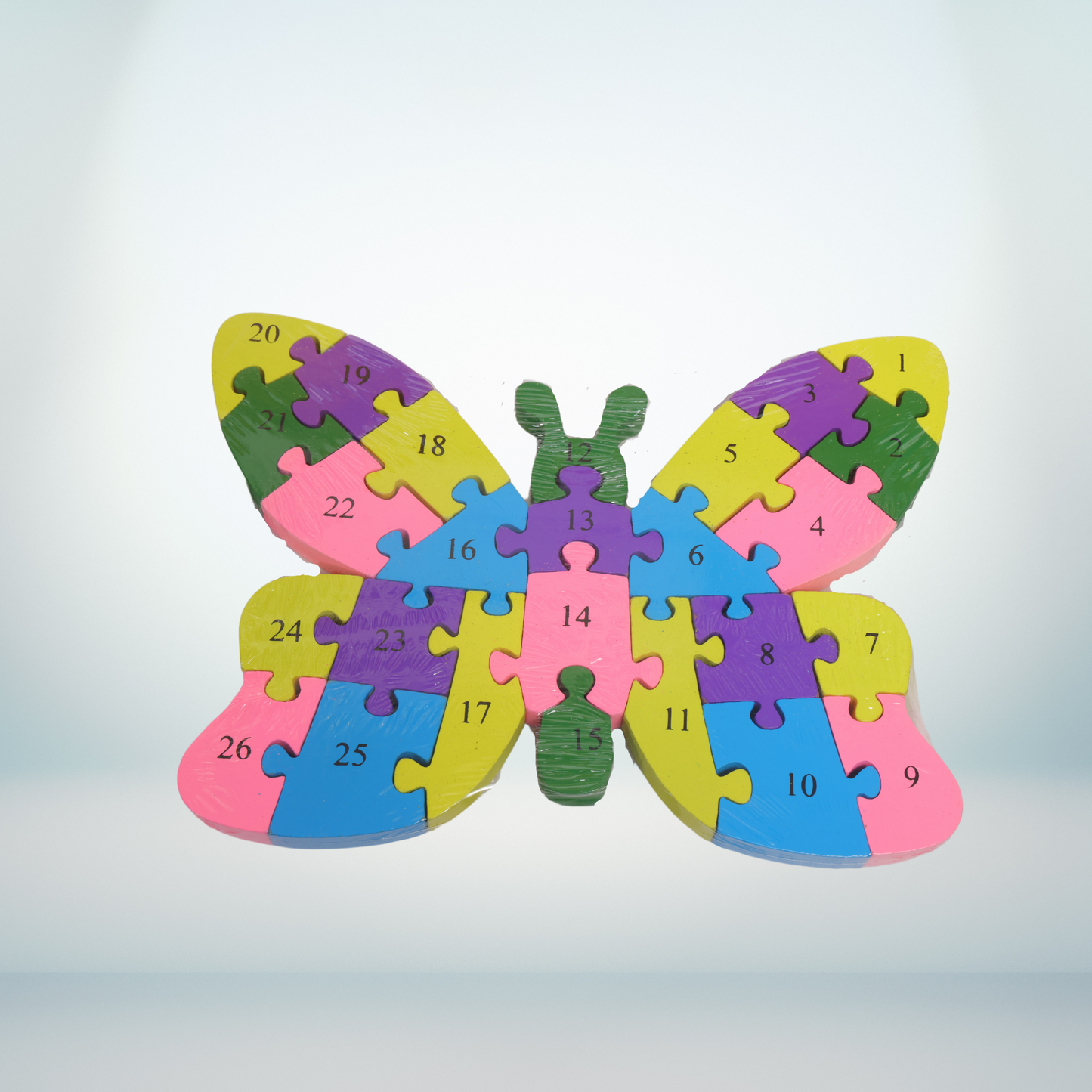 Wooden Animal Puzzle Butterfly