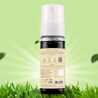 Charcoal & Tea Tree Foaming Face Wash