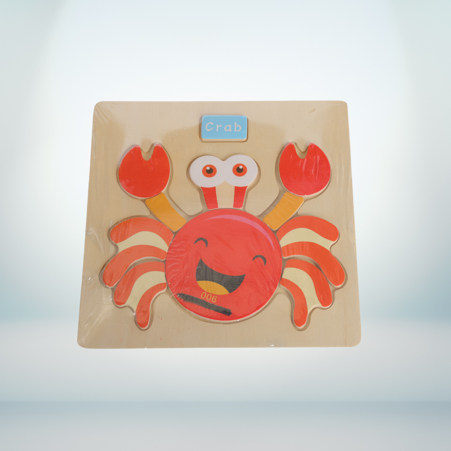 Wooden Animal Puzzle Small Spider