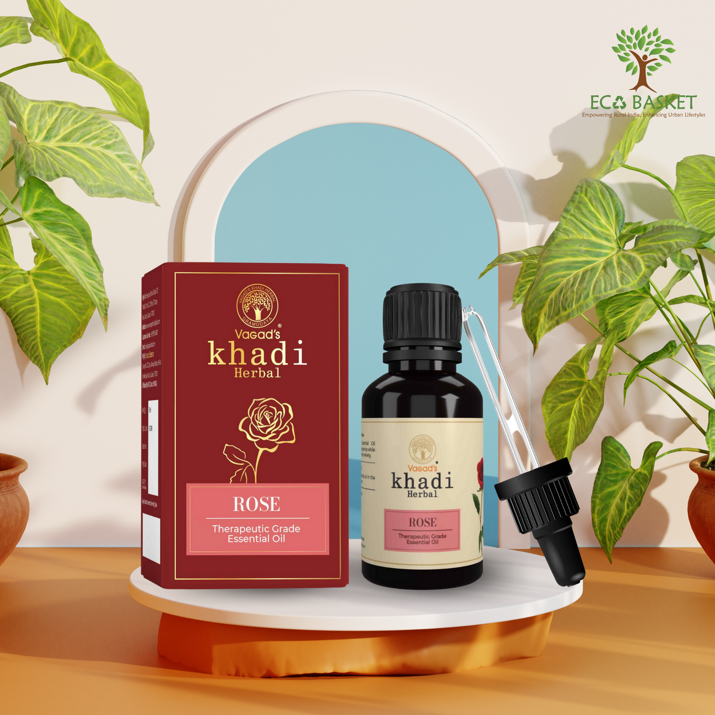 Pure 100% Rose Essential Oil 15 ml