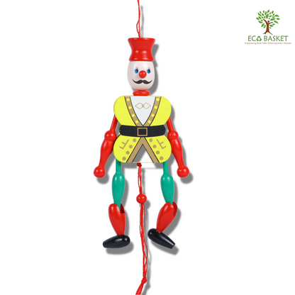 Wooden hanging Joker