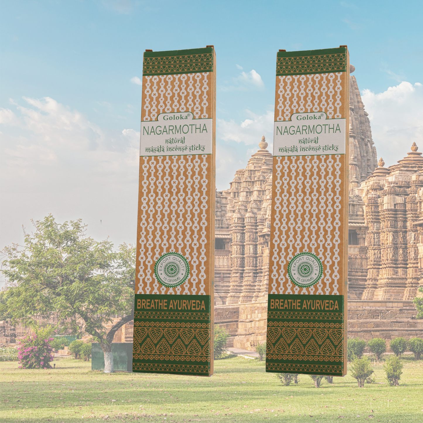 Goloka Nagarmotha Masala Incense Sticks