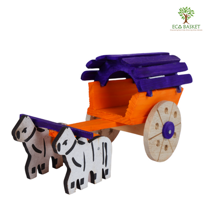 Wooden Bull Cart