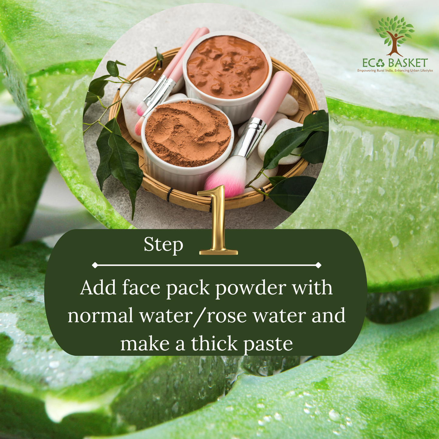 Herbal Aloe Vera Face Pack