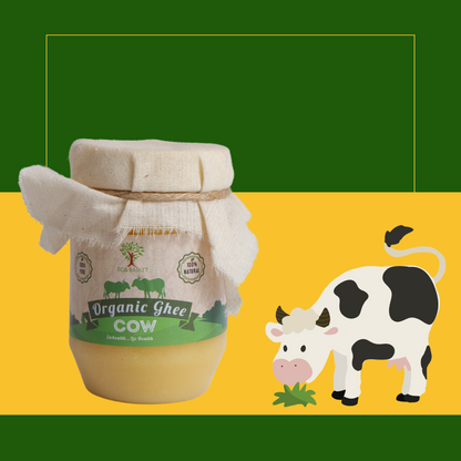 ORGANIC COW GHEE - 250 GM