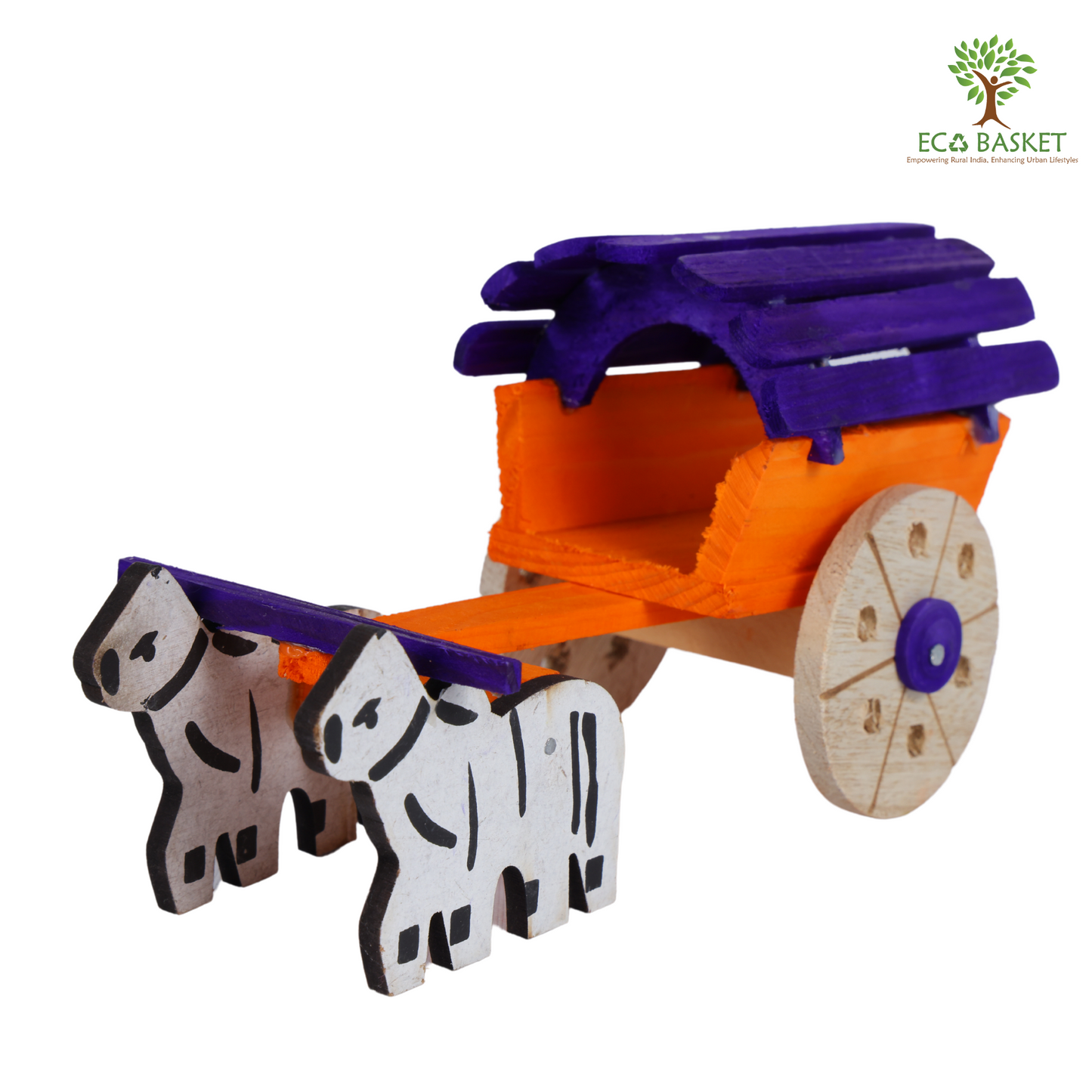 Wooden Bull Cart