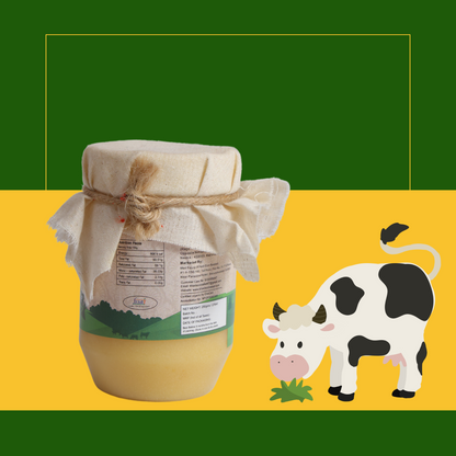 ORGANIC COW GHEE - 250 GM