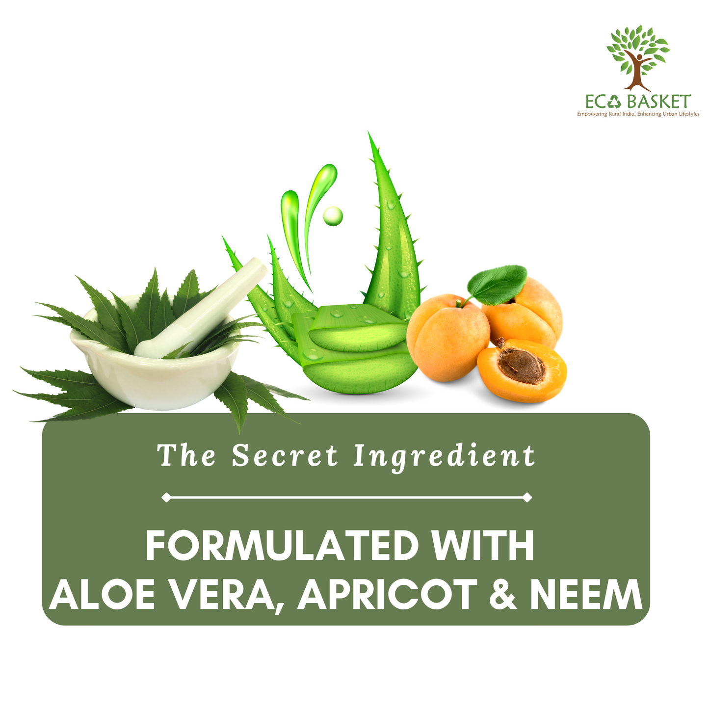 Aloe Vera Scrub Face Wash 100% Herbal