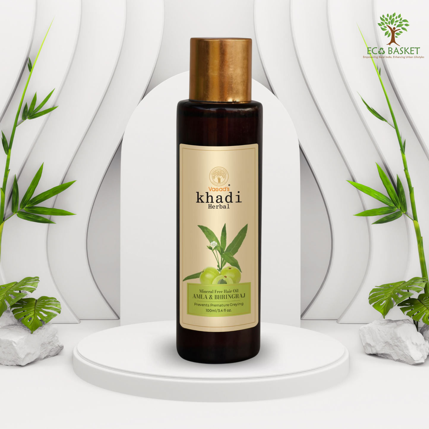 Pure Amla & Bhringraj Mineral Free Hair Oil