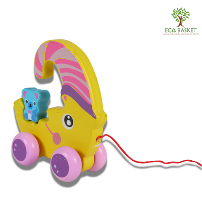 Wooden Pony Pull