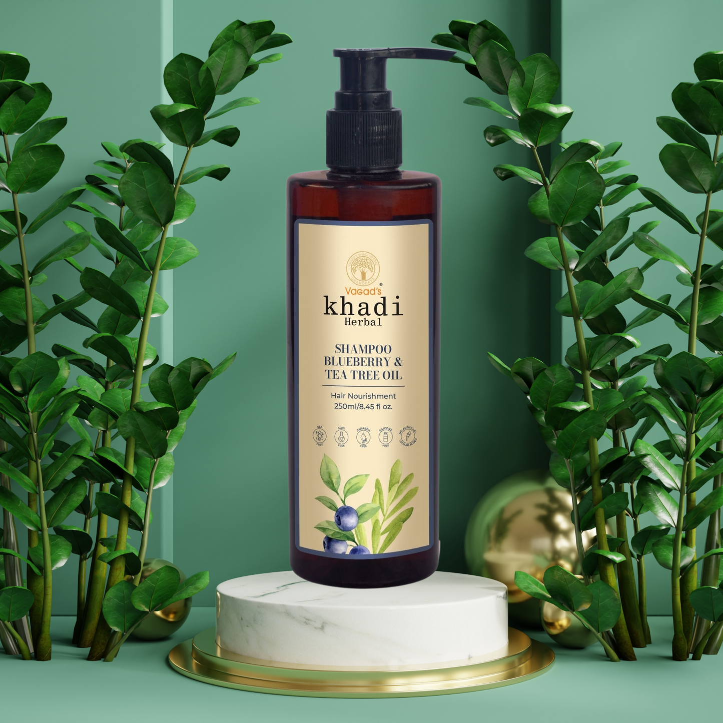 Blueberry & Tea Tree Oil Sls Free Shampoo