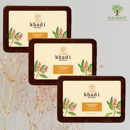 Herbal Chandan Haldi Hand Made Soap