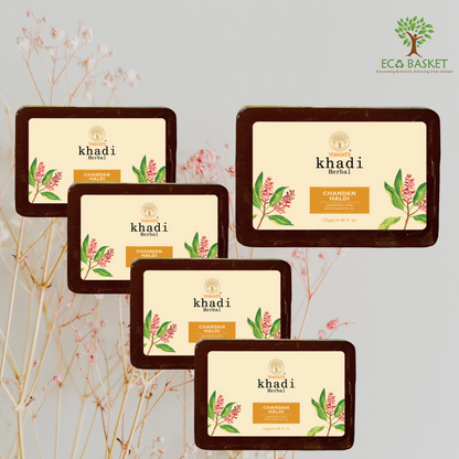 Herbal Chandan Haldi Hand Made Soap