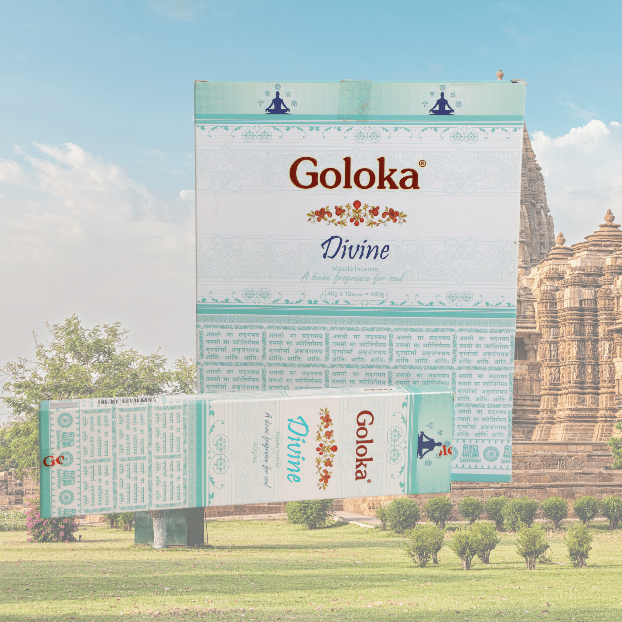 Goloka Divine Incense Sticks - 1 Set