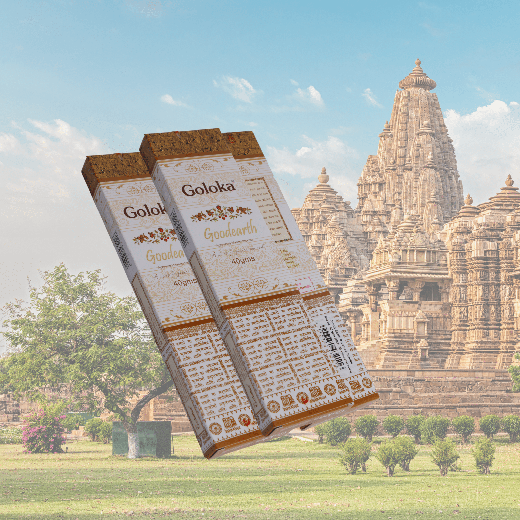 Goloka Earth Incense Sticks