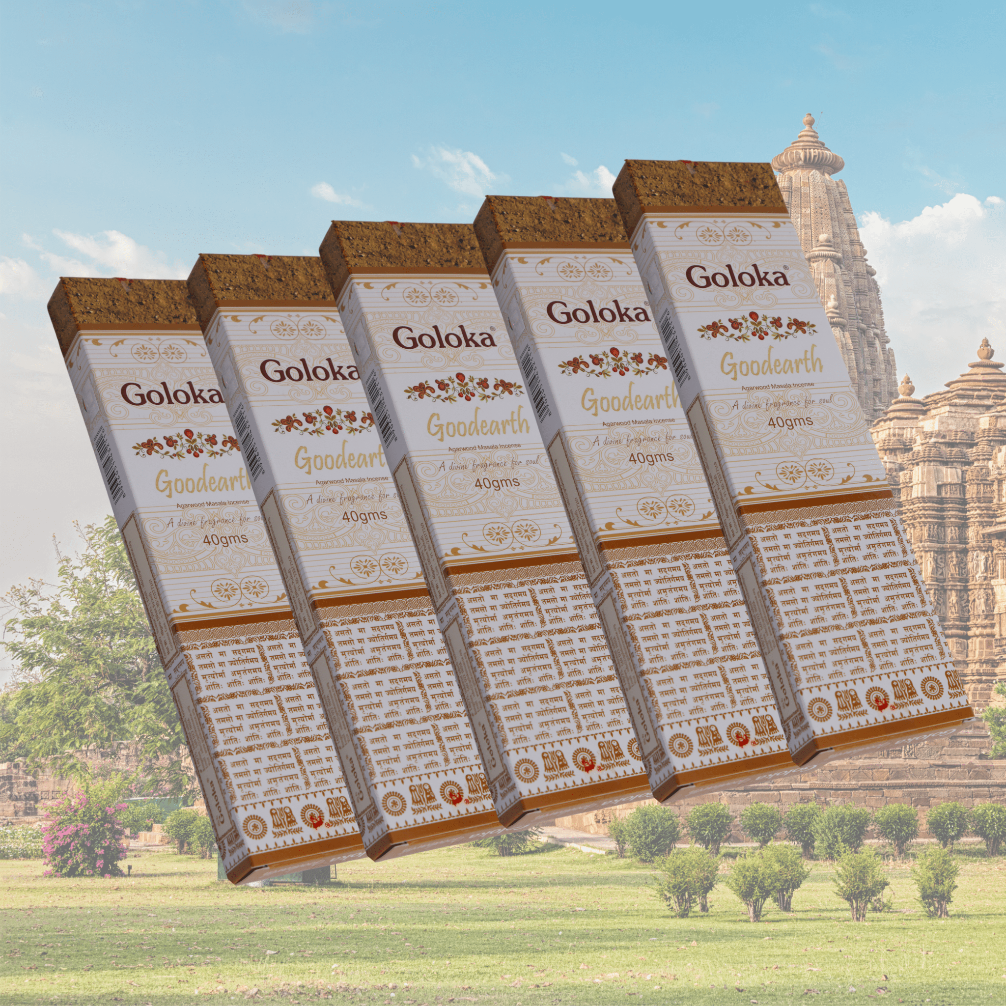 Goloka Earth Incense Sticks