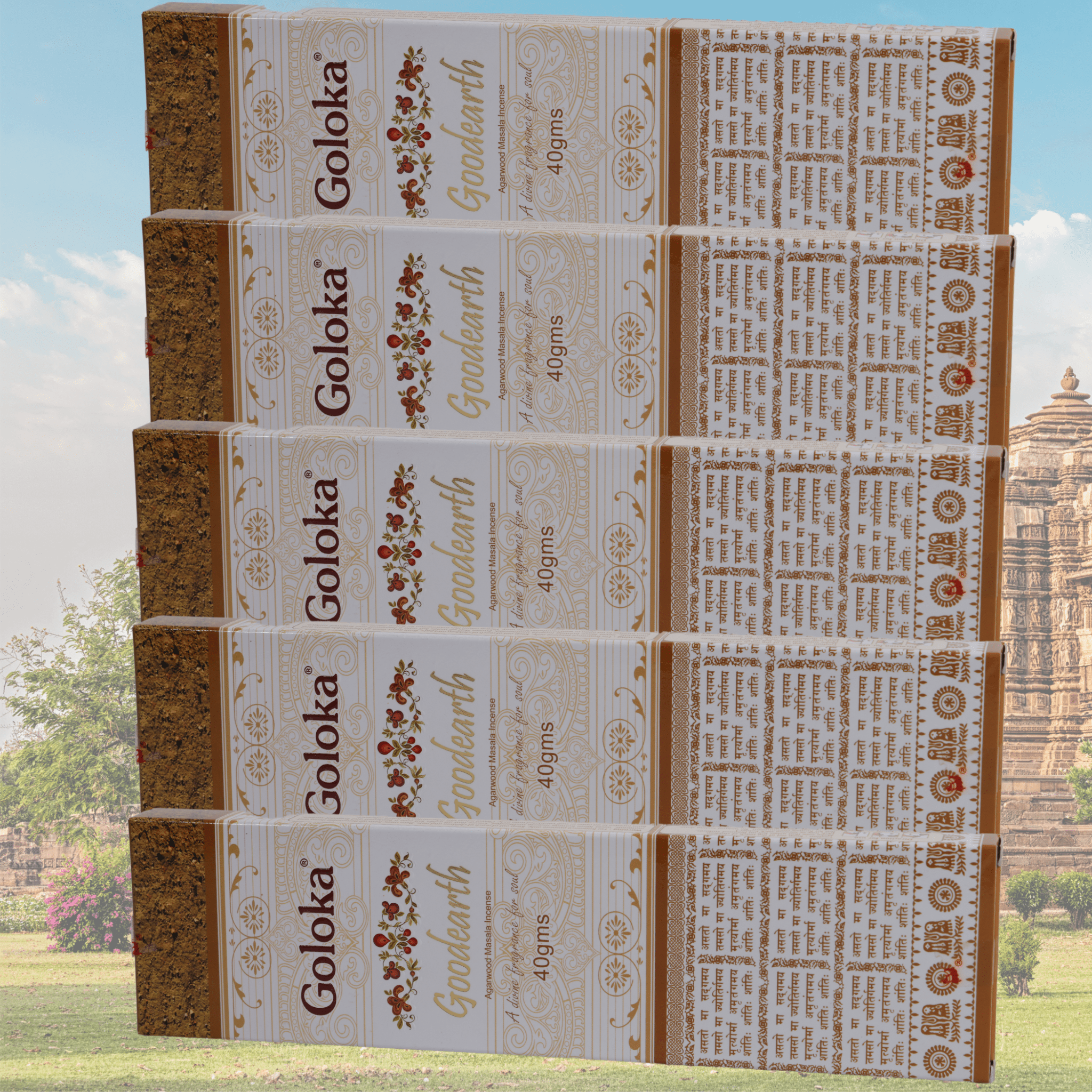 Goloka Good Earth Incense Sticks