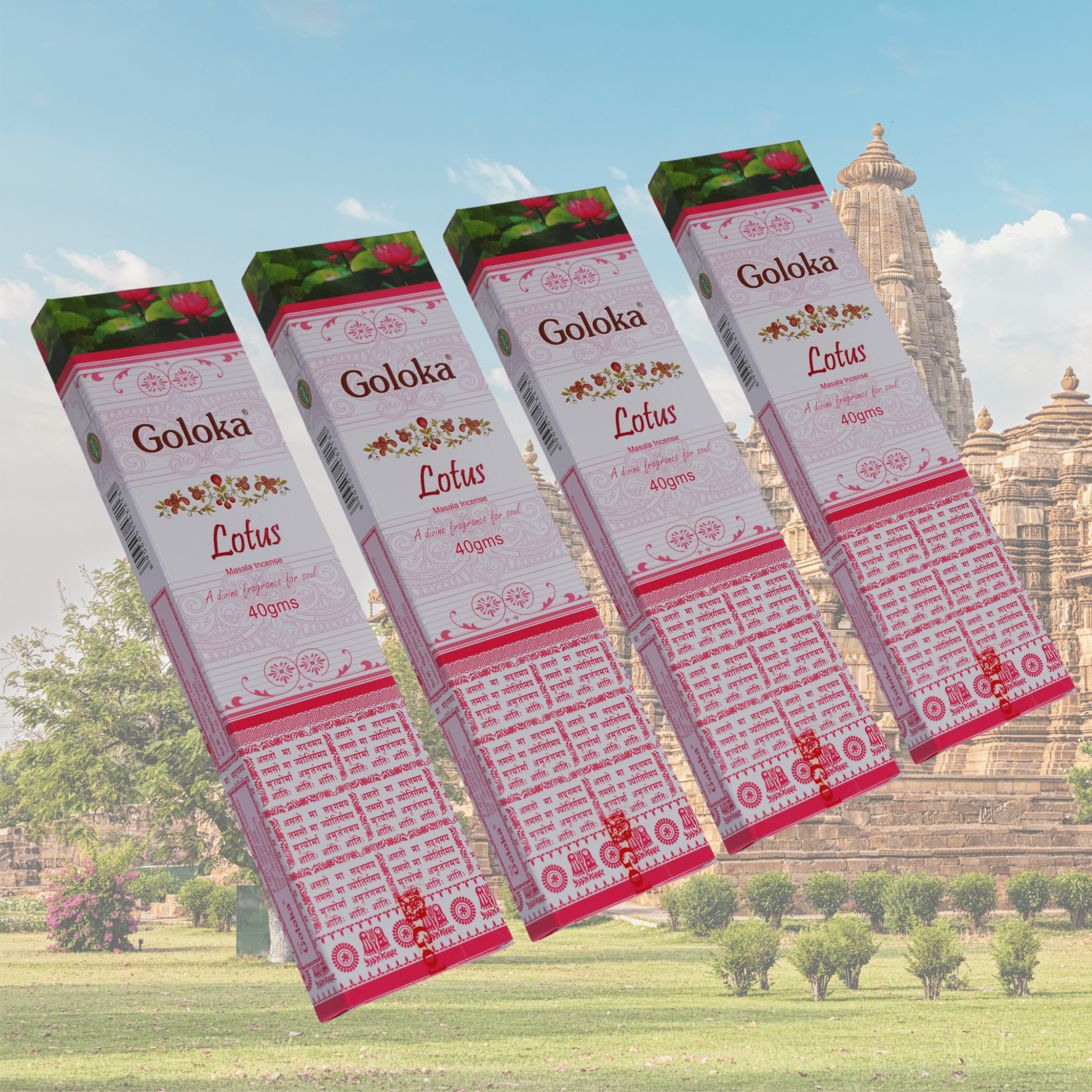 Goloka Lotus Incense Sticks