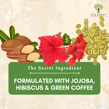 Jojoba, Green Coffee & Hibiscus SLS Free Shampoo