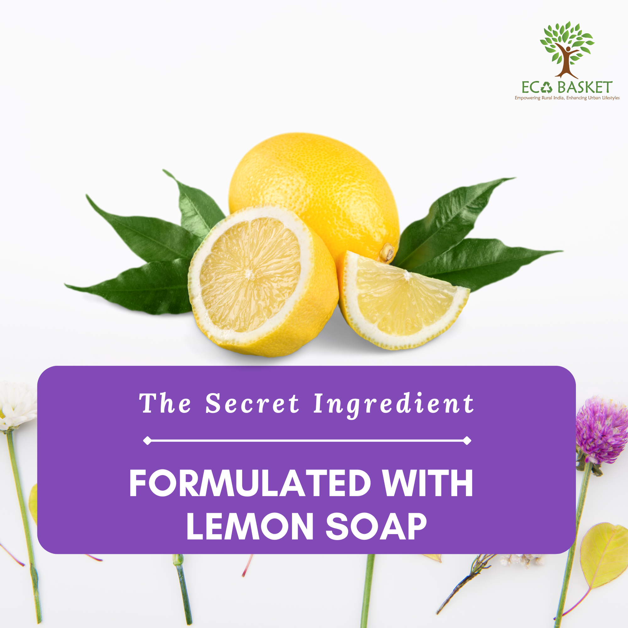 Herbal Lemon Hand Made Soap