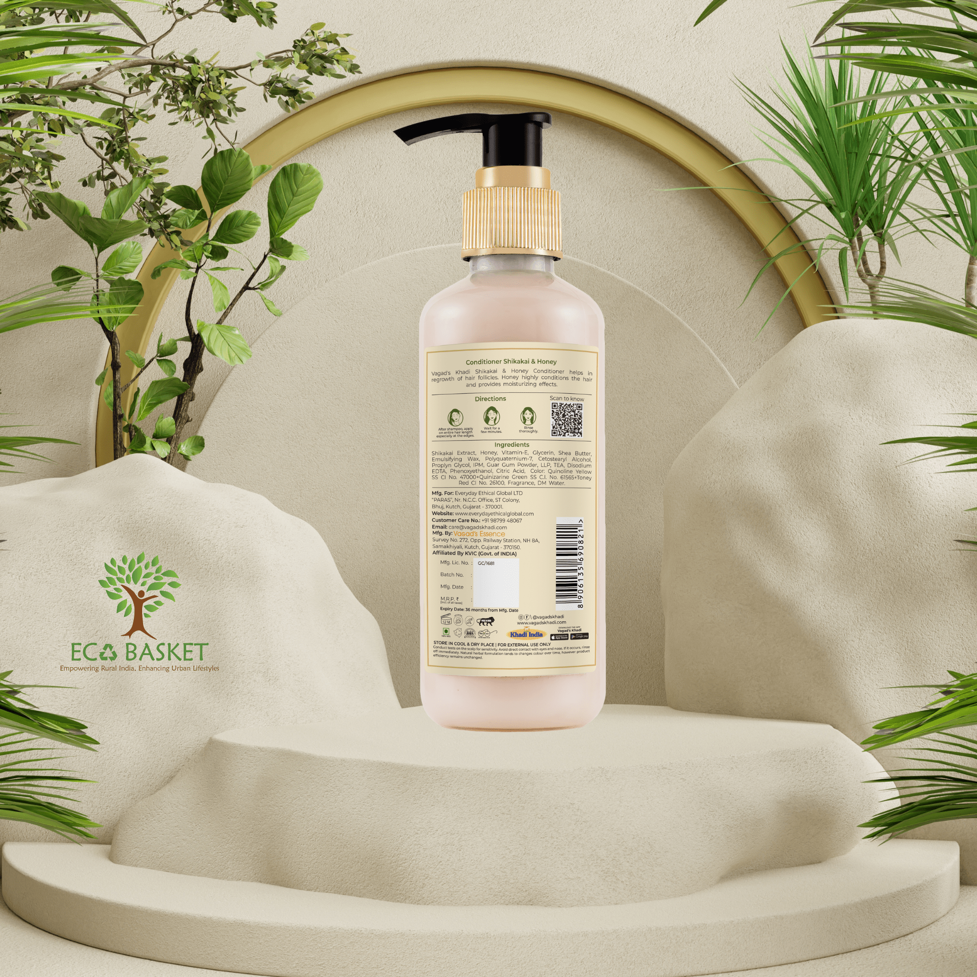 Natural Shikakai & Honey Conditioner 200 ml