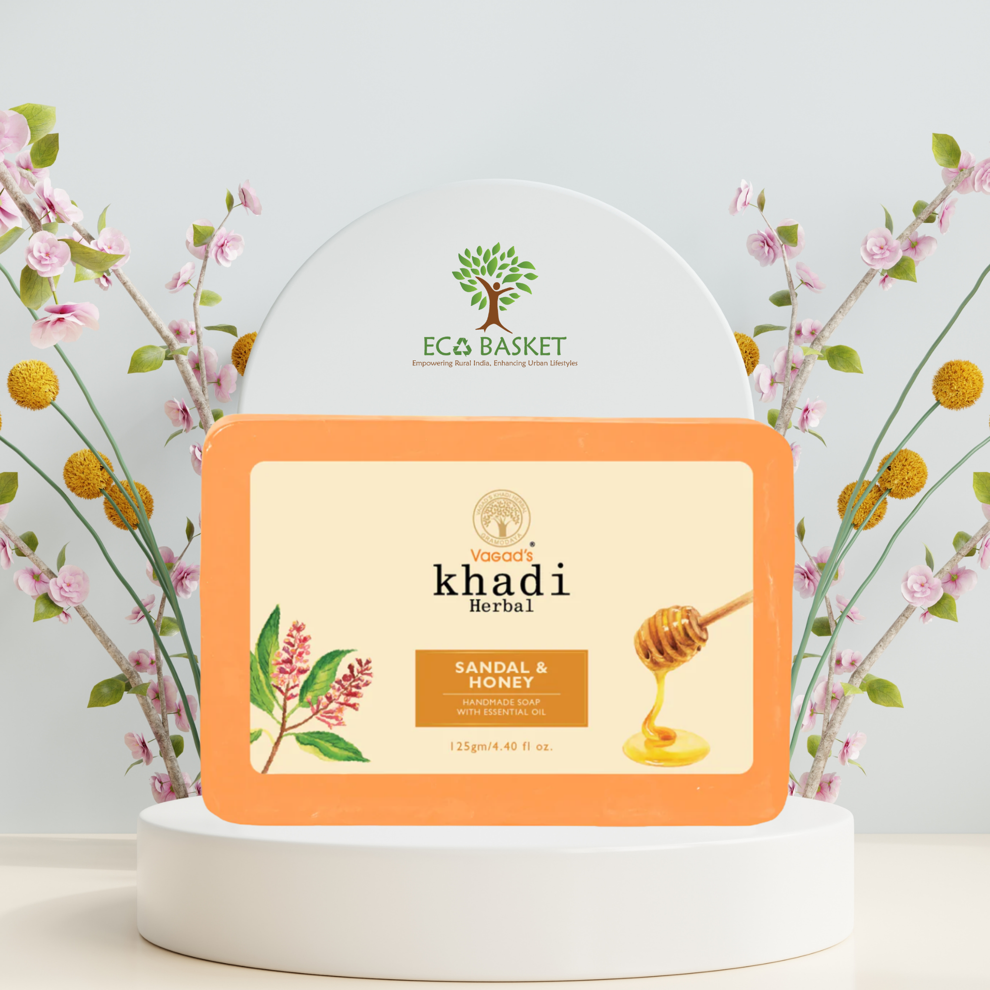 Herbal Sandal & Honey Hand Made Soap