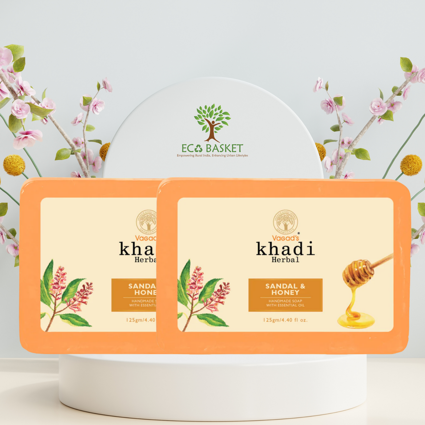 Herbal Sandal & Honey Hand Made Soap