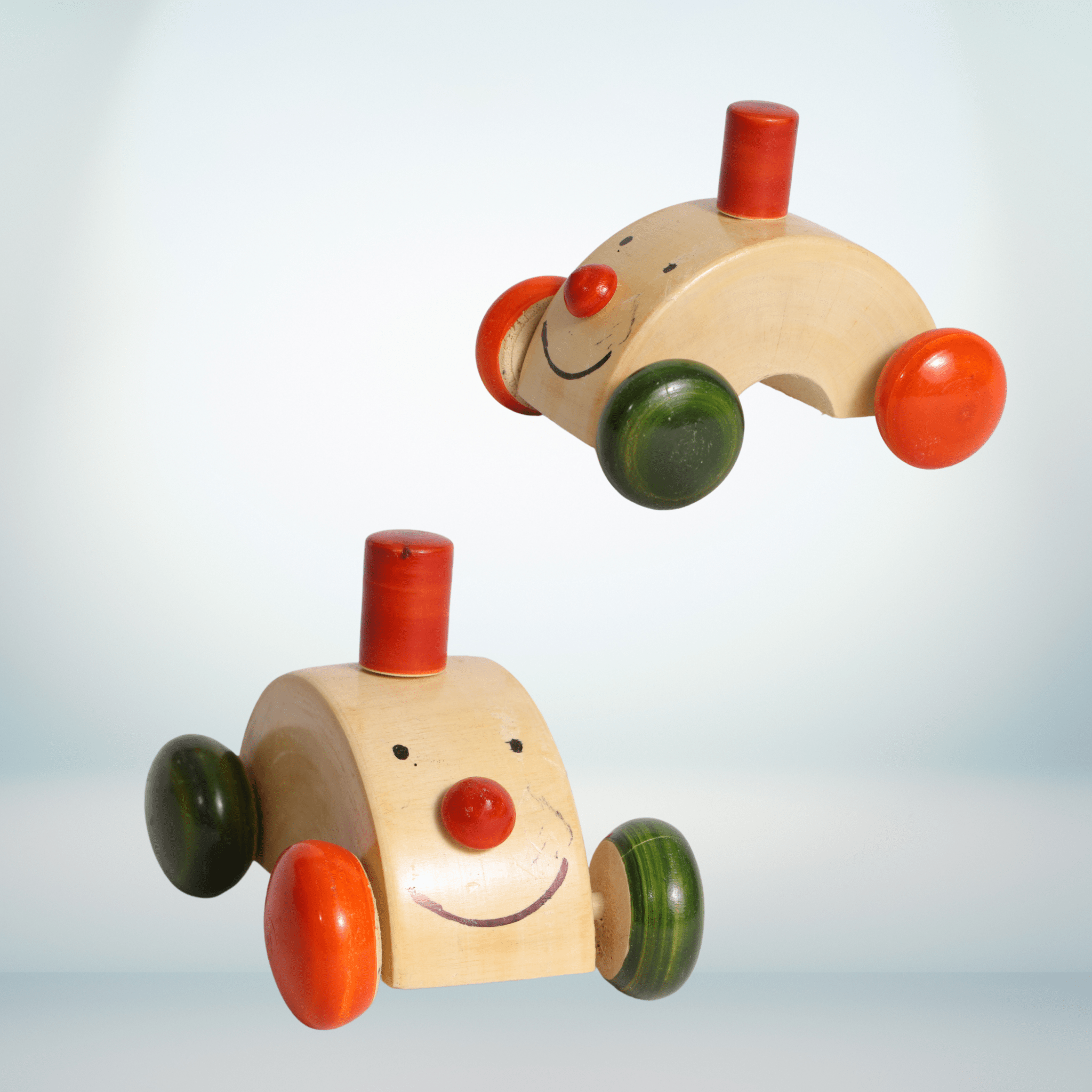 Wooden Ambulance Car - ECOBASKETINDIA