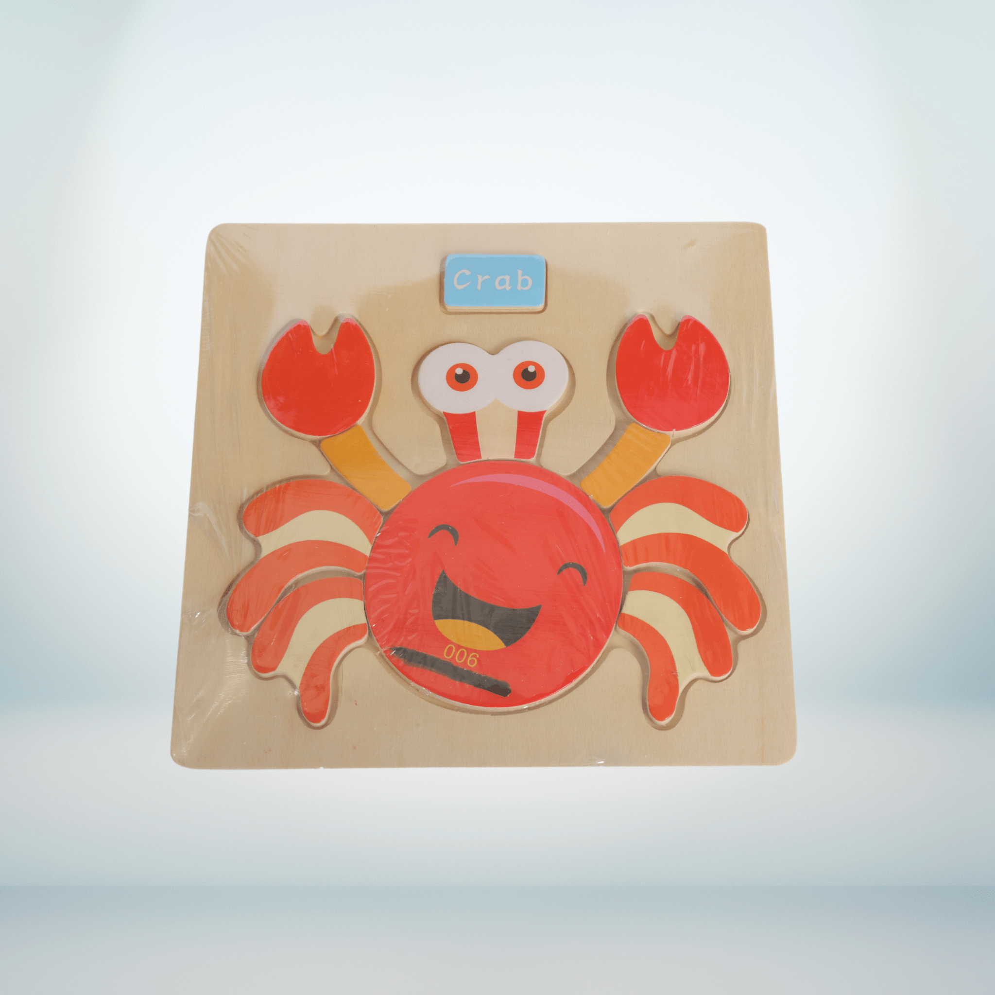 Wooden Animal Puzzle Small Spider - ECOBASKETINDIA