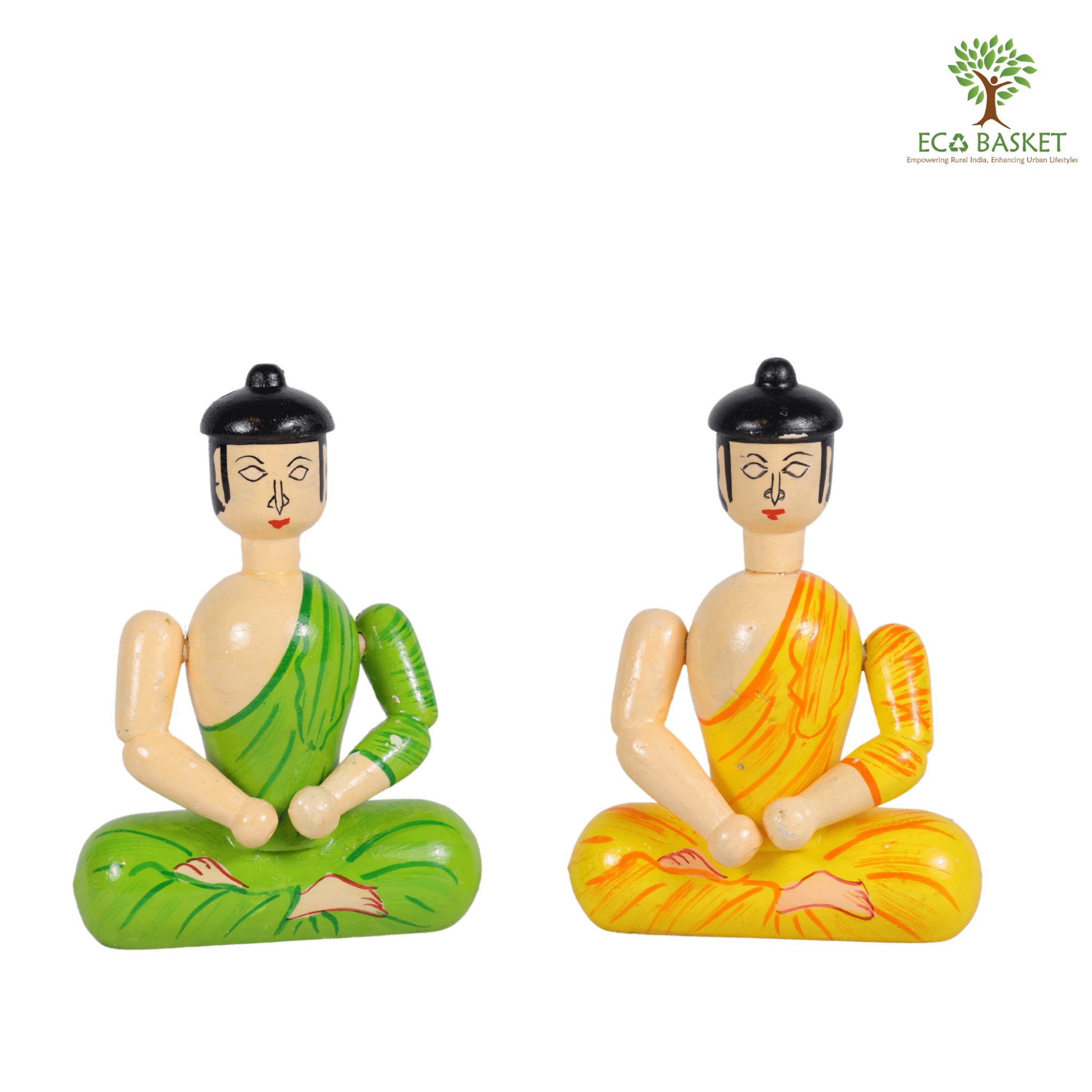 Wooden Buddha Statue Small
