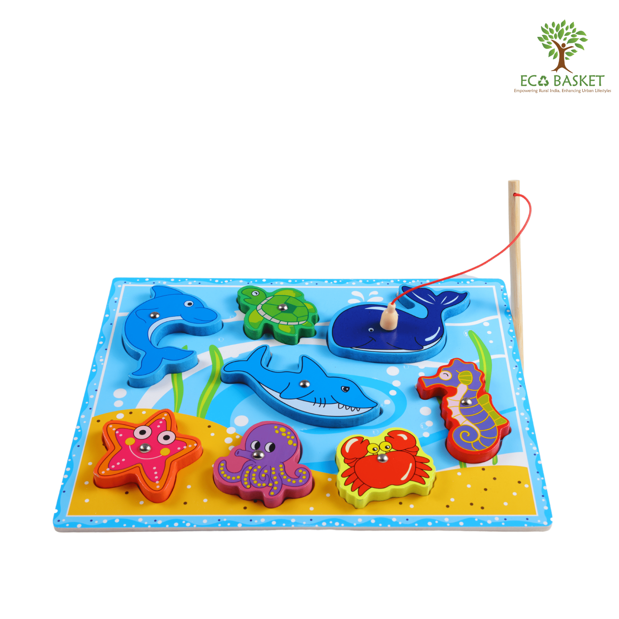 Wooden Magnetic Fishing Board